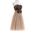A-Line Camo Evening Dresses Sleeveless Strapless Tulle Camouflage