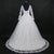 A-Line Full Sleeves Appliques See Through Sleeves Lace Wedding Dress