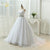 A line Strapless Lace Up Ball Gown/ Princess Wedding Dress