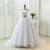 A line Strapless Lace Up Ball Gown/ Princess Wedding Dress