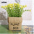 Artificial cute Baby Breath with Ceramic vase artificial plant for Wedding  centerpiece flowers