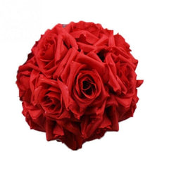 Artificial Silk Flower Rose Balls
