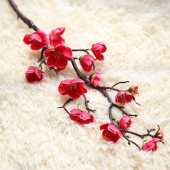 Artificial Silk Plum Blossom Multiple Colors