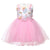 Babies Unicorn Dress And Headpiece