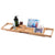 Bamboo Bathtub Caddy Shower Rack Bath Tub Tray