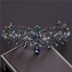 Baroque Black Wedding Tiara