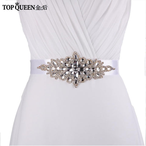 Beautiful Crystal & Rhinestone Wedding Belt