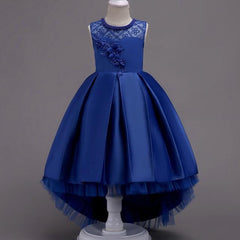 Beautiful Pattern Flower Girl Dress - Multiple Colors