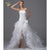 Beautiful Wedding Dress Strapless Hi Low with Bow