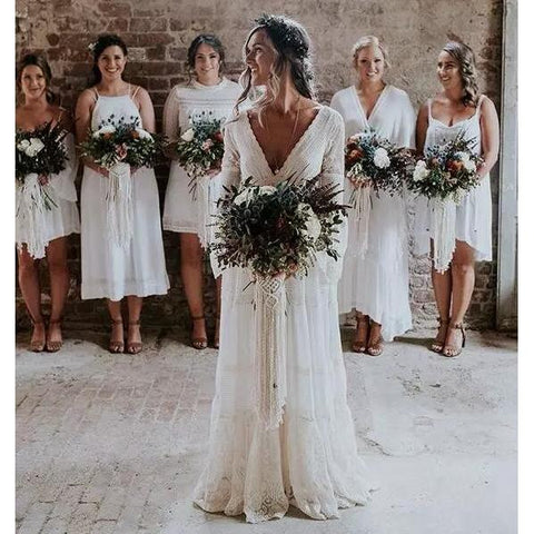 Bohemian Wedding Dress Fabric