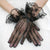 Bow Knot Short Wedding Gloves