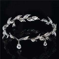 Bridal Vintage Crystal Pearl Hairband