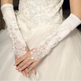 Bride Gloves long design