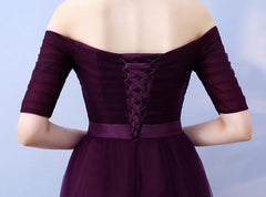 Bridesmaid Dress Satin Tulle A-Line - Multiple Colors