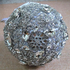 Brooch Bouquet Ivory Gray or White