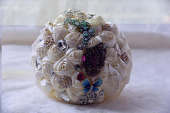 Butterfly Brooches Bridal Bouquet Multiple Colors