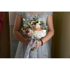 Camellias Wedding Bouquet 4 Colors