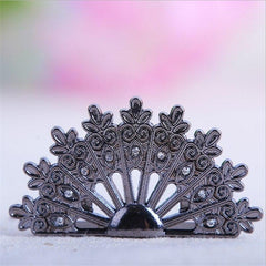 Casamento Vintage Peacock Place Card Holder