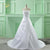 Classic Design Perfect Pearl A line Strapless Wedding Dress