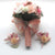 Coral Rose and pink hydrangea Wedding Bouquet Multiple Options