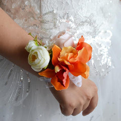 Corsage or Wedding Boutonniere 2 Color Options