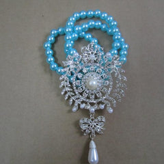 Corsage Pearl Bracelet Multiple Colors