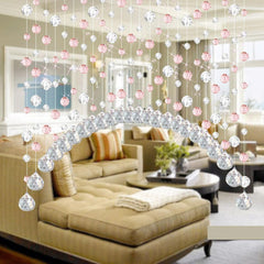 Crystal Glass Bead Curtain Multiple Colors