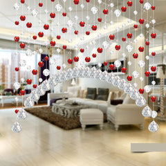 Crystal Glass Bead Curtain Multiple Colors