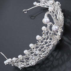Crystal Rhinestone Bride Crown