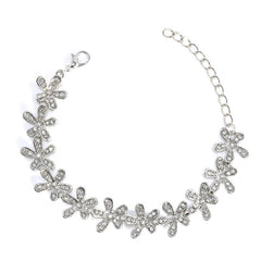 Crystal Snowflake  Wrap Bracelet