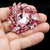 Crystals Rhinestone Flower Wedding Bouquet Brooch