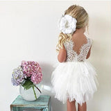 Cute Casual Flower Girl Dress