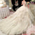 Dubai Crystal Flowers Wedding Dress