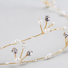 Elegant Bridal Headband Crystal