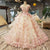 Elegant Pink Lace Princess Wedding Dresses 2018 African Black Girls Flowers Lace up Sheer Neck Puffy Ball Gowns Bridal Gowns