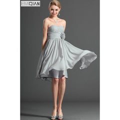 Elegant Sweetheart A Line Chiffon Bridesmaid Dress