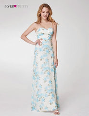 Ever Pretty Chiffon Floral Dress Pink or Blue