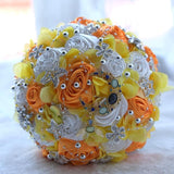 Fantasy Rose Wedding Bouquet Moon and Star Brooch Bouquet 7 Styles