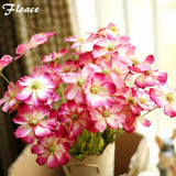 Floace 11pcs/lot Artificial flowers fake Cosmoses lifelike silk flowers for Wedding  centerpiece
