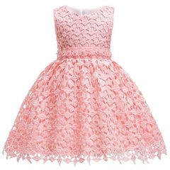 Flower Girl Dress Toddler/Infant White or Pink
