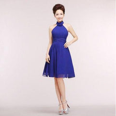 Formal Dress for  Home Coming / Prom  chiffon short a line  halter Multiple Colors