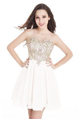 Formal Dress for  Home Coming / Prom Lace Short Tight  Backless Chiffon Multiple Colors