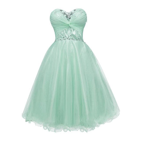 Formal Dress for  Home Coming / Prom  pink sweetheart sleeveless above knee a line Multiple Colors