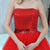 Formal Dress Home Coming / Prom A-line Strapless Short Mini Sequins  Backless