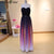Formal Dress Home Coming / Prom  muti-colored floor length