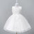 Formal Party Dress Sleeveless Flower Tulle Princess Wedding Flower Girl Dress
