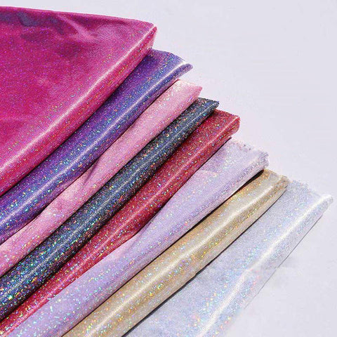 Glitter Iridescent Table Cloth  59 x 39 inches