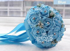 Gorgeous Handmade Wedding Bouquet Multiple Colors