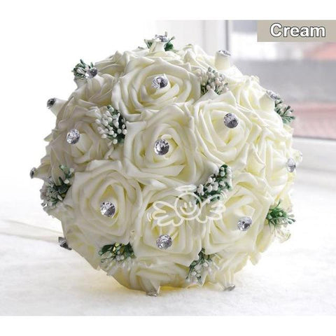 Gorgeous Handmade Wedding Bouquet Multiple Colors