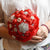 Gorgeous Red Brooch Bouquet